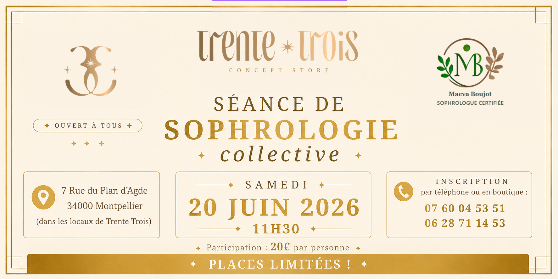 Séance collective découverte Sophrologie